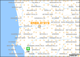 map of Ambalayaya