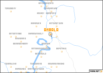 map of Ambala