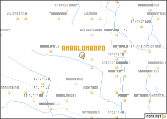 map of Ambalomboro