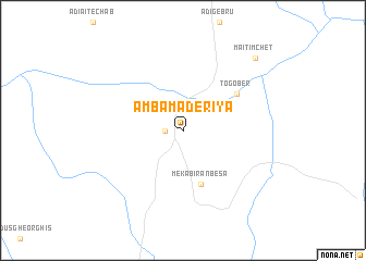 map of Āmba Maderīya