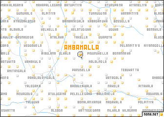 map of Ambamalla