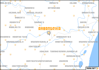 map of Ambandrika