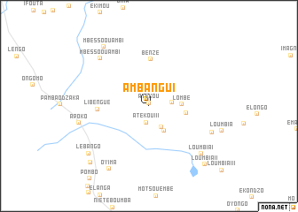map of Ambangui