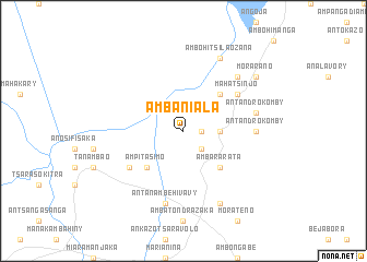 map of Ambaniala