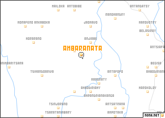 map of Ambaranata