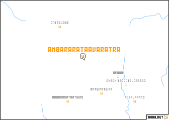 map of Ambararata Avaratra