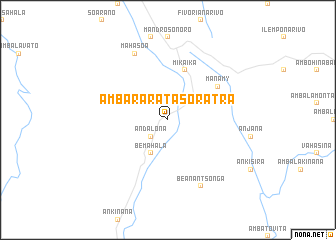 map of Ambararatasoratra
