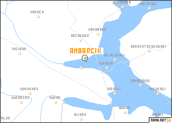 map of Ambarcık