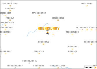 map of Ambarivany