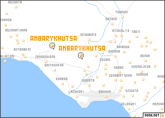 map of Amba-Rykhutsa