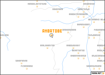 map of Ambatobe