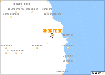 map of Ambatobe