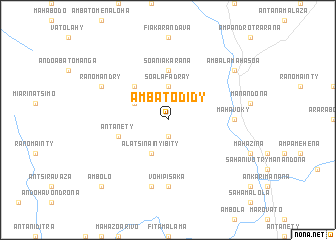 map of Ambatodidy