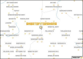 map of Ambatofitorahana