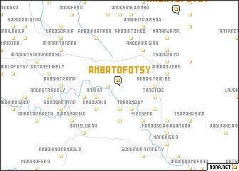 map of Ambatofotsy