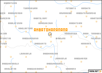 map of Ambatoharanana