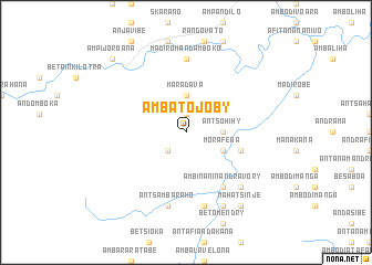 map of Ambatojoby