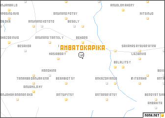 map of Ambatokapika