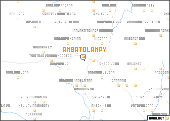 map of Ambatolampy
