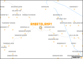 map of Ambatolampy