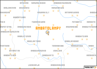 map of Ambatolampy