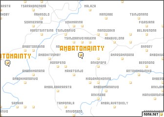 map of Ambatomainty