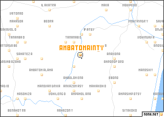 map of Ambatomainty