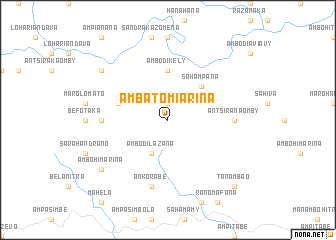 map of Ambatomiarina