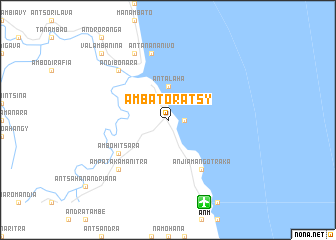 map of Ambatoratsy