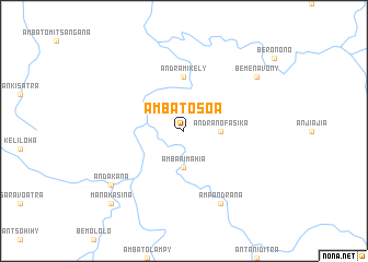 map of Ambatosoa