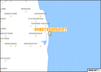 map of Ambatosondriry