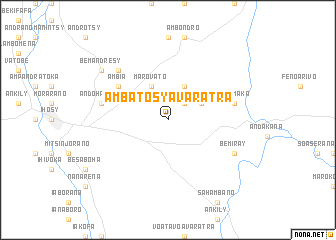 map of Ambatosy Avaratra