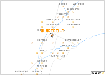 map of Ambatotily