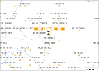 map of Ambatotsipihina