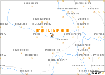 map of Ambatotsipihina