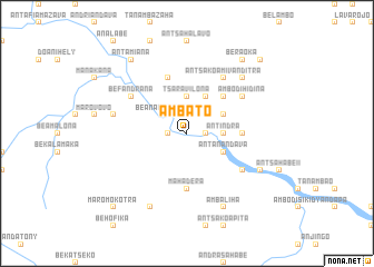 map of Ambato