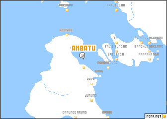 map of Ambatu