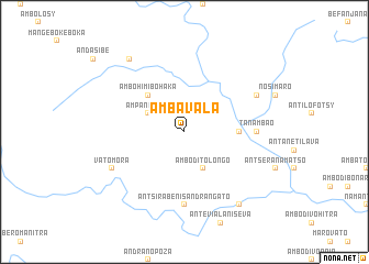 map of Ambavala