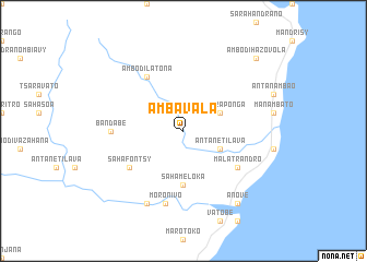 map of Ambavala