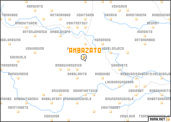 map of Ambazato