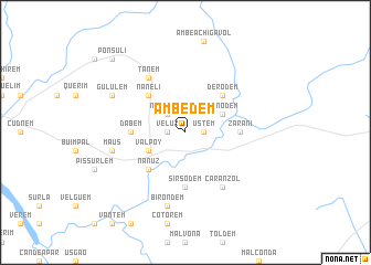 map of Ambedem