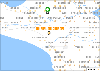 map of Ambelókambos