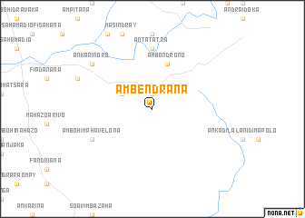 map of Ambendrana