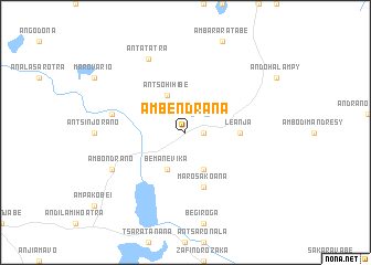 map of Ambendrana