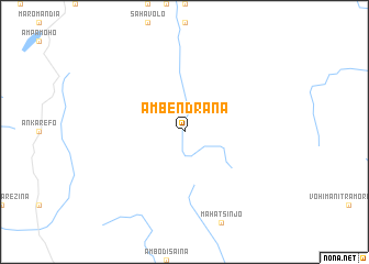 map of Ambendrana