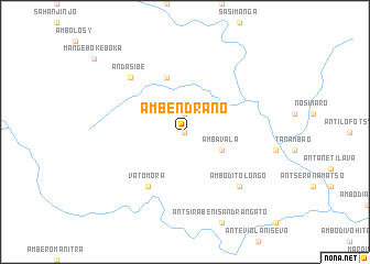 map of Ambendrano