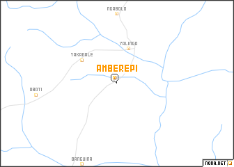 map of Ambérepi