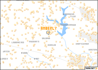 map of Amberly