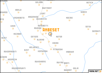 map of Āmbeset