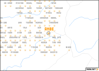 map of Ambe